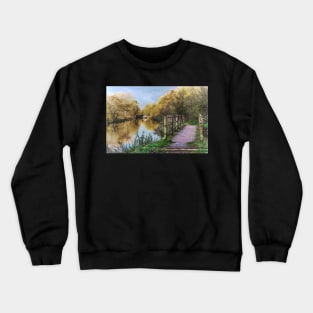 Walking Along The Kennet and Avon Crewneck Sweatshirt